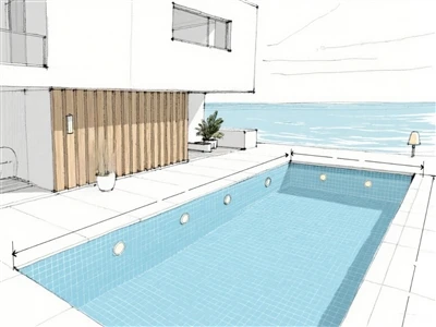 Guia profissional para iluminação de piscina: layout e quantidade