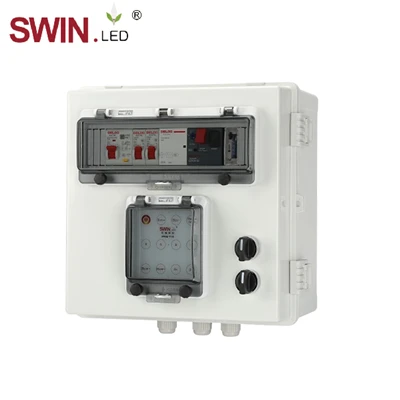 Caixa de controle mestre da piscina